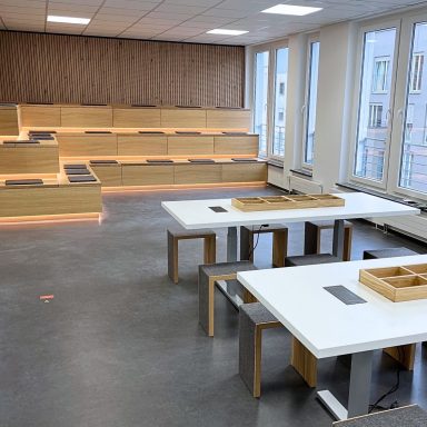 Einrichtung Kreativwerkstatt